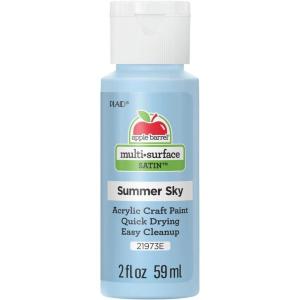imageApple Barrel Multi Surface Acrylic Paint 2 oz Princess Purple 2 Fl OzSummer Sky