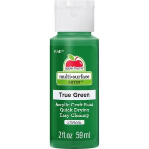 imageApple Barrel Multi Surface Acrylic Paint 2 oz Princess Purple 2 Fl OzTrue Green