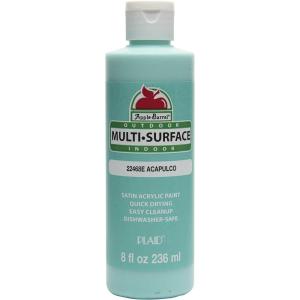 imageApple Barrel MultiSurface Paint in Assorted Colors 8 oz Primary BlueAcapulco