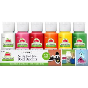 imageApple Barrel Essentials Acrylic Paint Set 12 24 Fl Oz Pack of 1