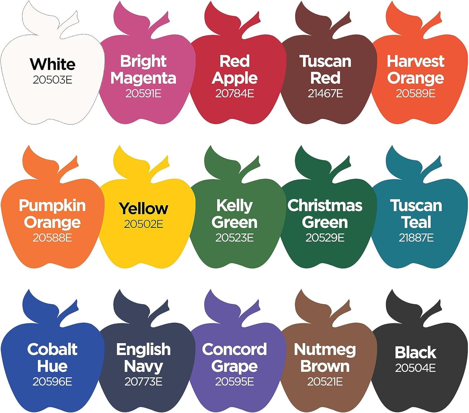 imageApple Barrel Fall Colors Kit 16 Piece Set Includes 15 Acrylic Craft Paints and 1 Mod Podge Gloss 96426Fall Colors
