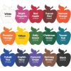 imageApple Barrel Fall Colors Kit 16 Piece Set Includes 15 Acrylic Craft Paints and 1 Mod Podge Gloss 96426Fall Colors