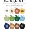 imageApple Barrel Nature Inspired Includes MultiSurface Acrylic Craft Paint Set Featuring 12 Colors with a Satin Finish 23769E