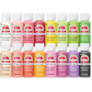 imageApple Barrel Fruity Fusion 16 Piece Paint Set Perfect for DIY Arts and Crafts ProjectsFruity Fusion