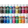 imageBundle Includes 3 Items  Apple Barrel Acrylic Paint Set 18 Piece 2Oz PROMOABI Best Selling Colors ampamp LoewCornell 245B Brush 25 Pack and Greenco Professional Quality Canvas Panel 8x10 in12 Pack