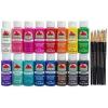 imageApple Barrel Acrylic Paint And Brush Set 2oz Multicolor pack of 16