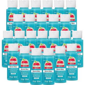 imageApple Barrel Acrylic Paint in Assorted Colors 2 Ounce Golden Sunset Pack of 24Bimini Blue