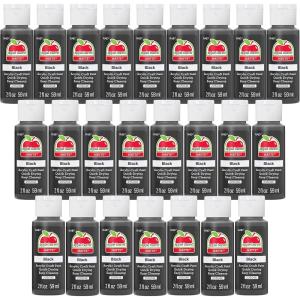 imageApple Barrel Acrylic Paint in Assorted Colors 2 Ounce Golden Sunset Pack of 24Black