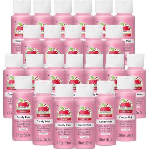 imageApple Barrel Acrylic Paint in Assorted Colors 2 Ounce Golden Sunset Pack of 24Candy Pink