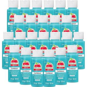 imageApple Barrel Acrylic Paint in Assorted Colors 2 Ounce Golden Sunset Pack of 24Caribbean