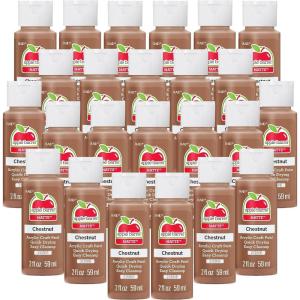 imageApple Barrel Acrylic Paint in Assorted Colors 2 Ounce Golden Sunset Pack of 24Chestnut