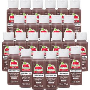 imageApple Barrel Acrylic Paint in Assorted Colors 2 Ounce Golden Sunset Pack of 24Chocolate Bar