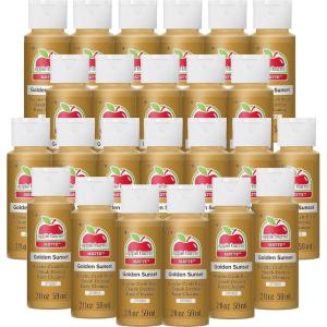 imageApple Barrel Acrylic Paint in Assorted Colors 2 Ounce Golden Sunset Pack of 24Golden Sunset