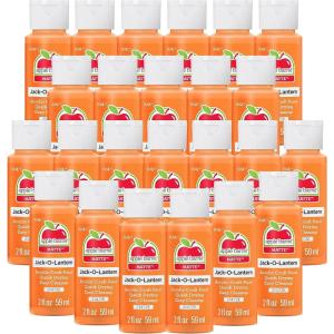 imageApple Barrel Acrylic Paint in Assorted Colors 2 Ounce Golden Sunset Pack of 24JackOLantern