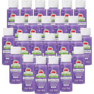 imageApple Barrel Multi Surface Acrylic Paint 2 oz Princess Purple 2 Fl Oz Pack of 24Princess Purple