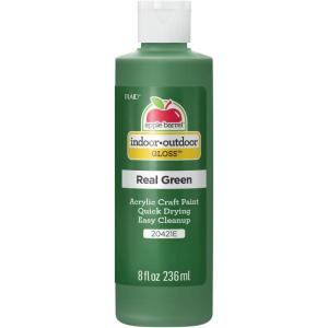 imageApple Barrel Gloss Acrylic Paint in Assorted Colors 8 oz Gloss Real Green