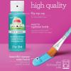 imageApple Barrel MultiSurface Acrylic Craft Paint and Brush Kit Set of 36